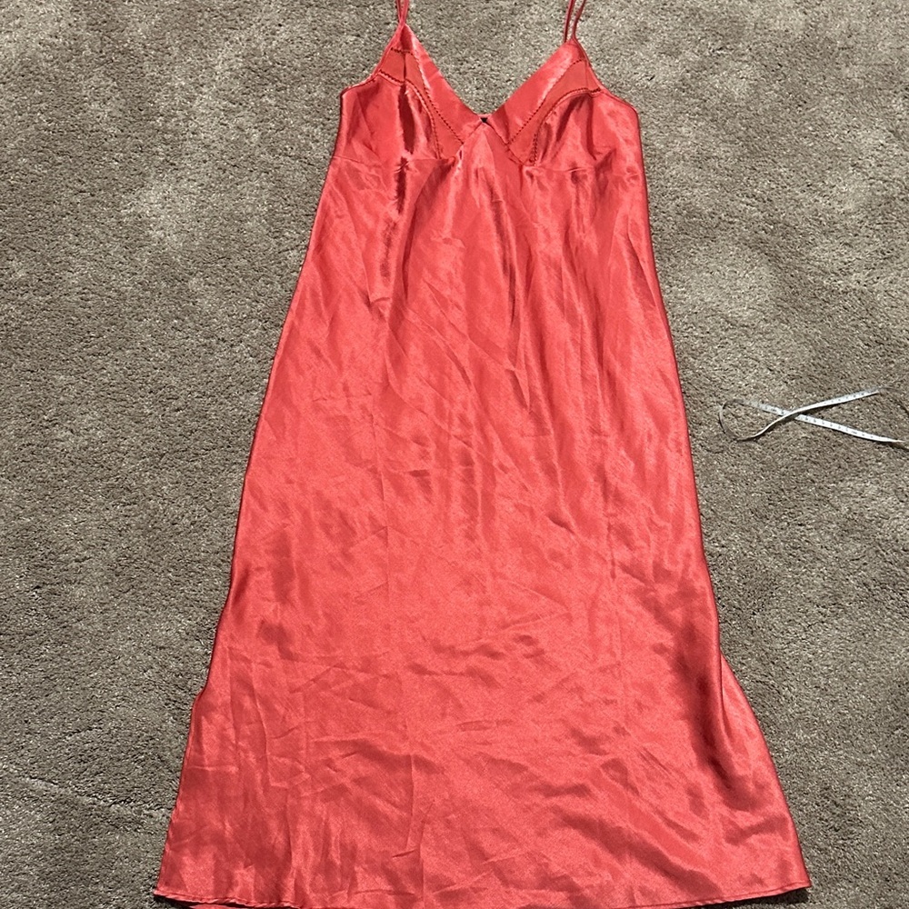 Secret Treasures Red Satin Chemise
